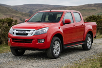 Isuzu D-Max 2011–2019 Sānu pakāpieni Maya Red (2 gab., alumīnijs) foto 1