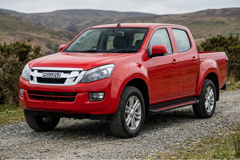 Isuzu D-Max 2011–2019 Sānu pakāpieni Maya Red (2 gab., alumīnijs) Image