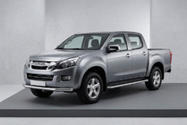 Isuzu D-Max 2011–2019 Sānu kāpšļi Maydos V1 (2 gab., alumīnijs) foto 1