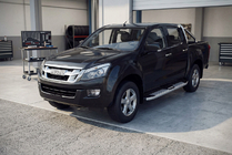 Isuzu D-Max 2011–2019 Mevsim Grey sānu pakāpieni (2 gab., alumīnijs) foto 1