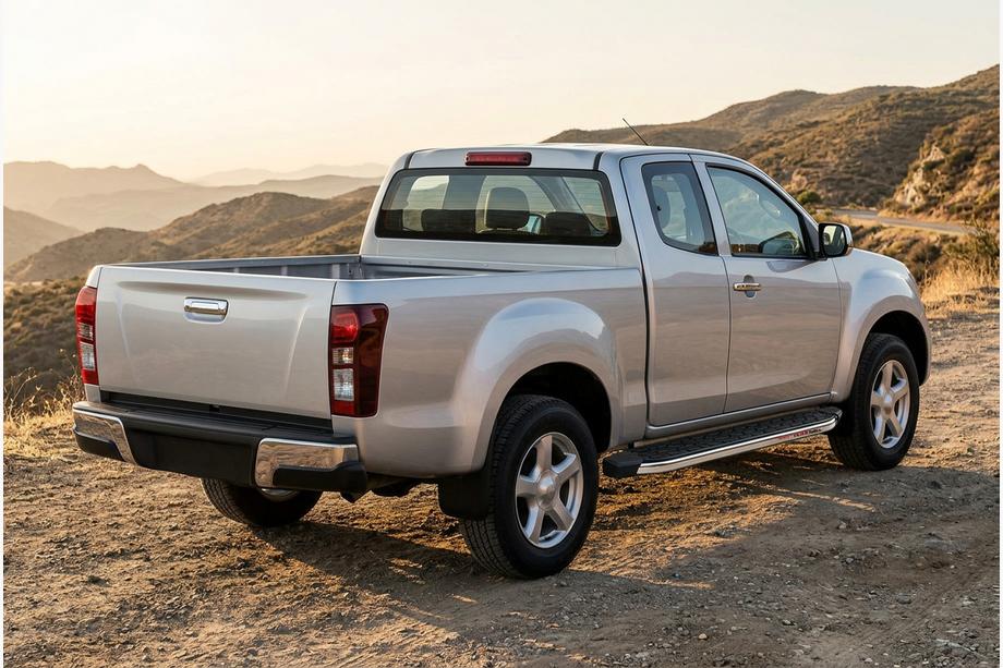 Isuzu D-Max 2011–2019 Sānu pakāpieni BlackLine (2 gab., alumīnijs) Image