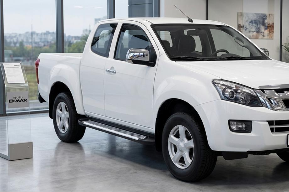 Isuzu D-Max 2011–2019 Sānu sliekšņi Line (2 gab., alumīnijs) Image