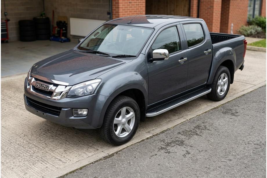 Isuzu D-Max 2011–2019 Sānu sliekšņi Tayga Grey (2 gab., alumīnijs) Image