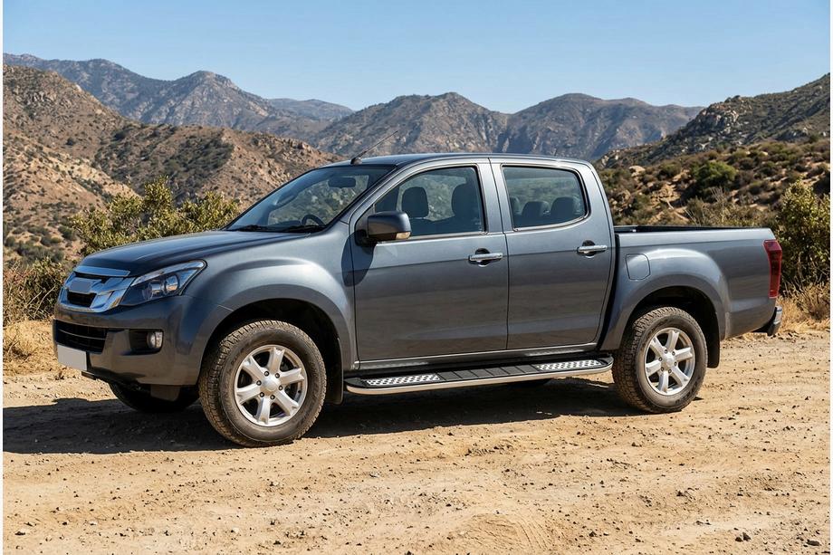 Isuzu D-Max 2011–2019 Sānu pakāpieni Tayga V2 (2 gab., alumīnijs) Image