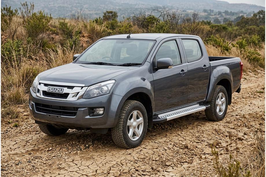 Isuzu D-Max 2011–2019 Sānu pakāpieni Vision New Grey (2 gab., alumīnijs) Image