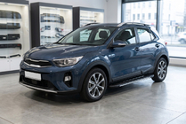 Kia Stonic 2017– Sānu pakāpieni Bosphorus Grey (2 gab., alumīnijs) foto 1