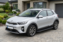 Kia Stonic 2017– Sānu pakāpieni Bosphorus Black (2 gab., alumīnijs) foto 1