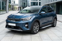 Kia Stonic 2017– Sānu pakāpieni Allmond Grey (2 gab., alumīnijs) foto 1
