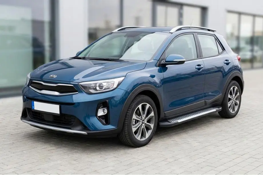 Kia Stonic 2017– Sānu sliekšņi Line (2 gab., alumīnijs) Image