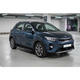 Sānu kāpšļi Tayga Black (2 gab., alumīnijs) foto 1