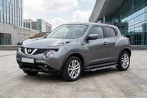 Nissan Juke 2020– Sānu sliekšņi Duru (2 gab., alumīnijs) foto 1