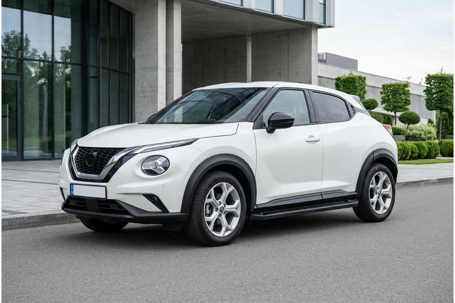 Nissan Juke 2020– Sānu sliekšņi Allmond Black (2 gab., alumīnijs) Image