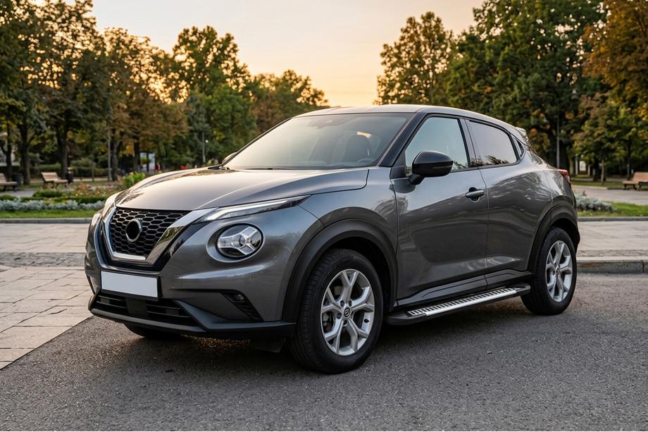 Nissan Juke 2020– Sānu sliekšņi Line (2 gab., alumīnijs) Image