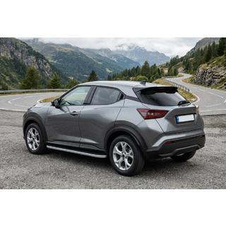 Sānu sliekšņi Tayga Grey (2 gab., alumīnijs) foto 1