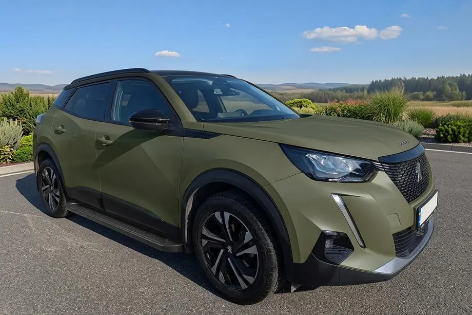 Peugeot 2008 2019– Sānu sliekšņi Allmond Black (2 gab., alumīnijs) Image
