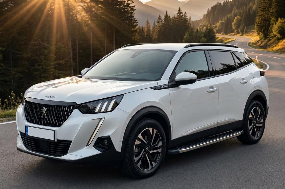 Peugeot 2008 2019– Sānu pakāpieni BlackLine (2 gab., alumīnijs) Image