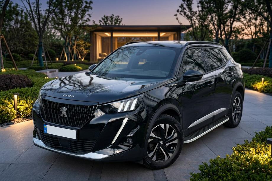 Peugeot 2008 2019– Sānu sliekšņi Tayga Grey (2 gab., alumīnijs) Foto 1