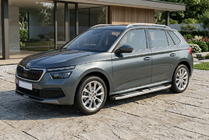 Skoda Kamiq 2019– Mevsim Grey sānu pakāpieni (2 gab., alumīnijs) foto 1