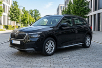 Skoda Kamiq 2019– Sānu pakāpieni Allmond Grey (2 gab., alumīnijs) foto 1