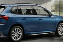 Skoda Kamiq 2019– Sānu sliekšņi Line (2 gab., alumīnijs) foto 1
