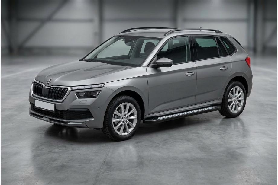 Skoda Kamiq 2019– Sānu pakāpieni Vision New Black (2 gab., alumīnijs) Image