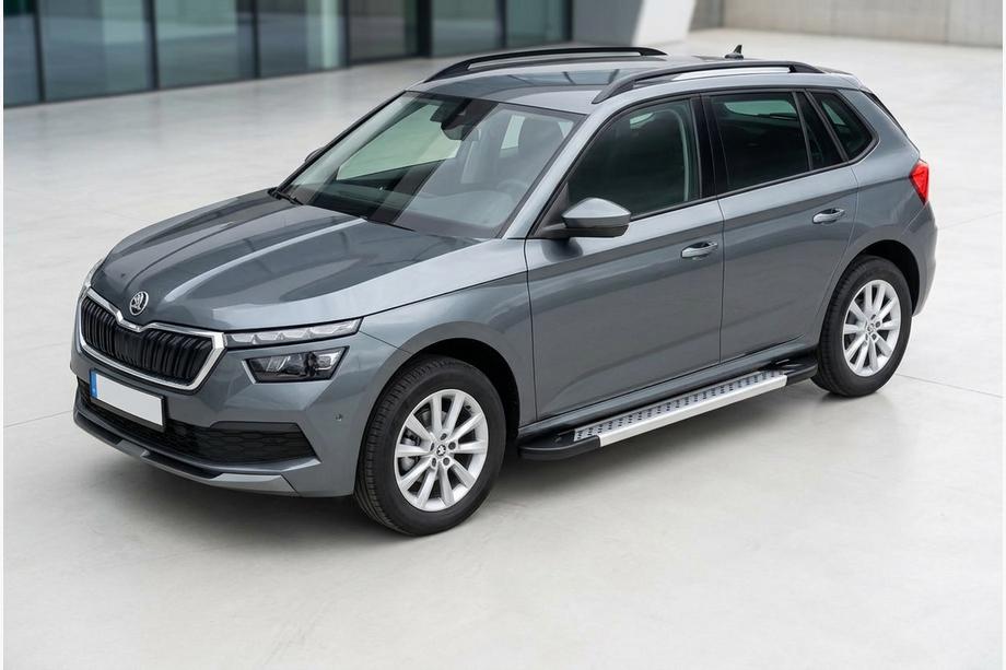Skoda Kamiq 2019– Sānu pakāpieni Vision New Grey (2 gab., alumīnijs) Image