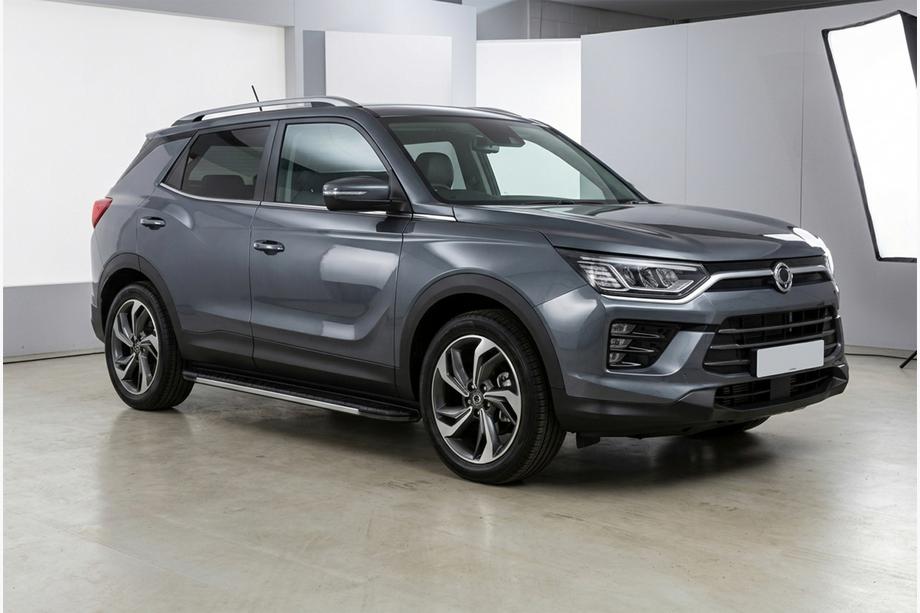 SsangYong Korando 2019– Sānu sliekšņi Bosphore Grey (2 gab., alumīnijs) Image