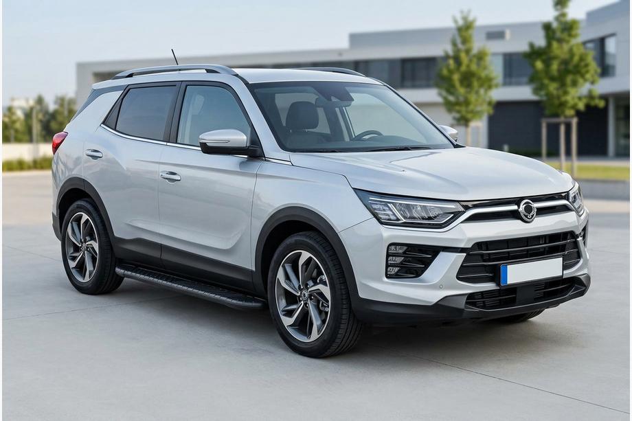 SsangYong Korando 2019– Sānu sliekšņi Bosphore Black (2 gab., alumīnijs) Image