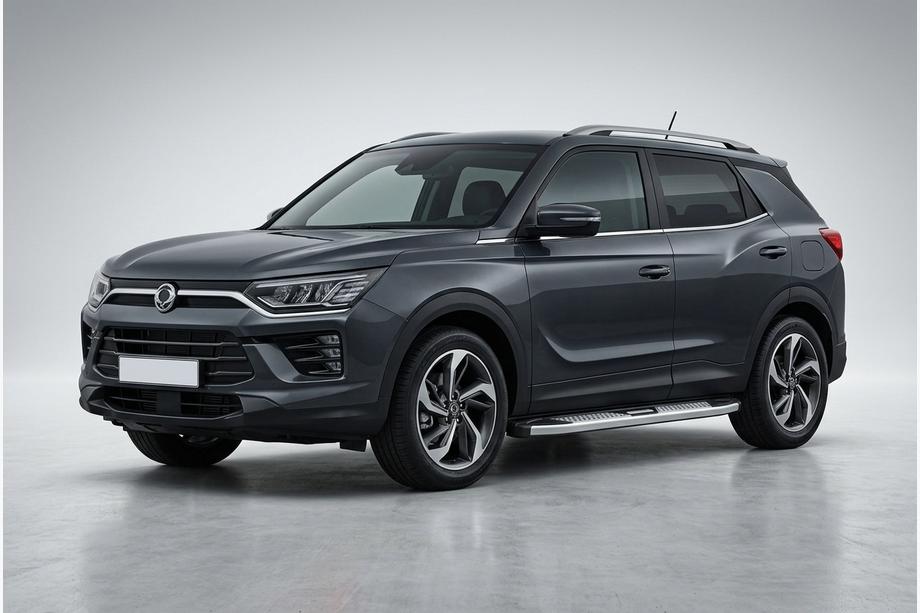 SsangYong Korando 2019– Mevsim Grey sānu pakāpieni (2 gab., alumīnijs) Foto 1