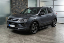 SsangYong Korando 2019– Sānu sliekšņi Allmond Black (2 gab., alumīnijs) foto 1
