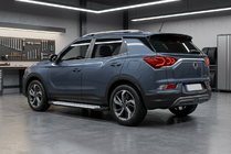 SsangYong Korando 2019– Sānu pakāpieni Allmond Grey (2 gab., alumīnijs) foto 1