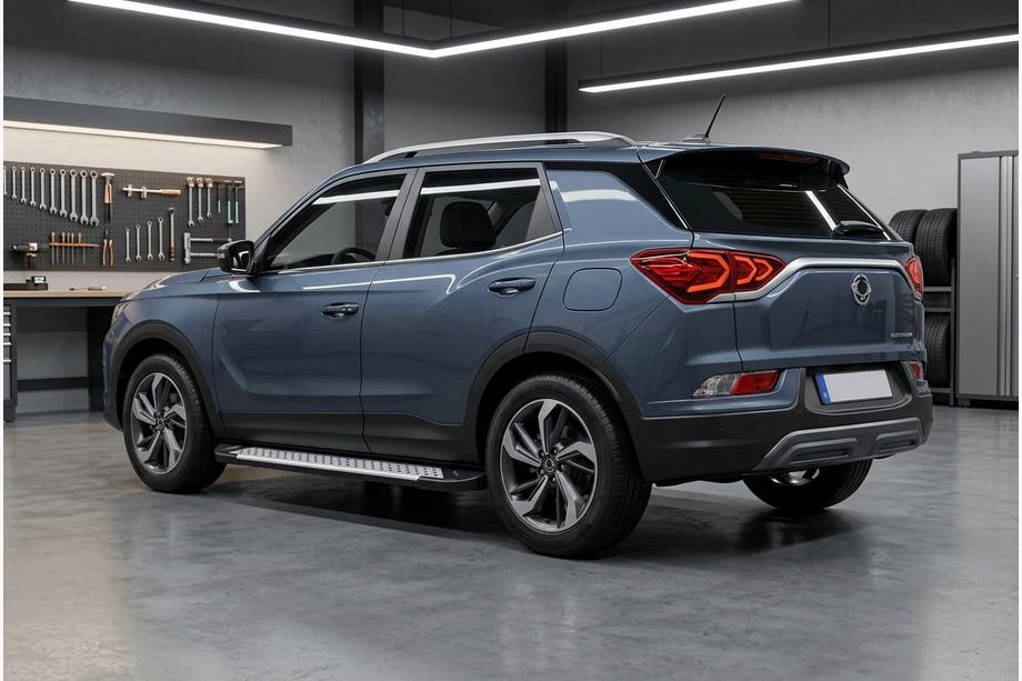 SsangYong Korando 2019– Sānu pakāpieni Allmond Grey (2 gab., alumīnijs) Image