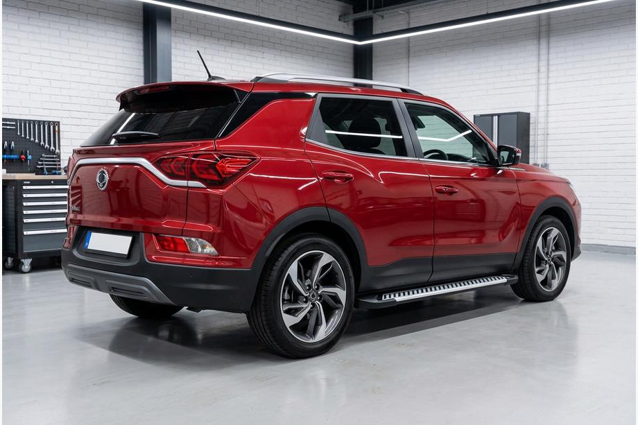 SsangYong Korando 2019– Sānu sliekšņi Line (2 gab., alumīnijs) Image