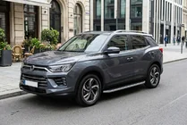 SsangYong Korando 2019– Sānu sliekšņi Tayga Grey (2 gab., alumīnijs) foto 1