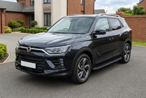 SsangYong Korando 2019– Sānu kāpšļi Tayga Black (2 gab., alumīnijs) foto 1