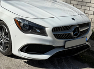 Mercedes CLA C117 2013–2019 Priekšējā emblēma (18,4 cm) foto 2