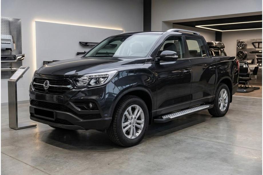 SsangYong Musso II 2018– Sānu pakāpieni Allmond Grey (2 gab., alumīnijs) Image