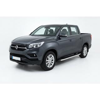 Sānu pakāpieni BlackLine (2 gab., alumīnijs) SsangYong Musso ІІ 2018– foto 1