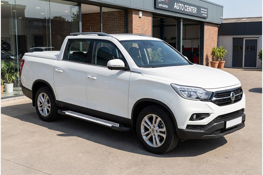 SsangYong Musso II 2018– Sānu sliekšņi Line (2 gab., alumīnijs) Image
