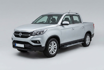 SsangYong Musso II 2018– Sānu sliekšņi Sunrise (2 gab., alumīnijs) foto 1
