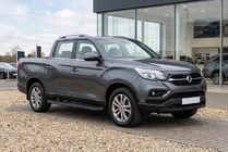 SsangYong Musso II 2018– Sānu kāpšļi Tayga Black (2 gab., alumīnijs) foto 1