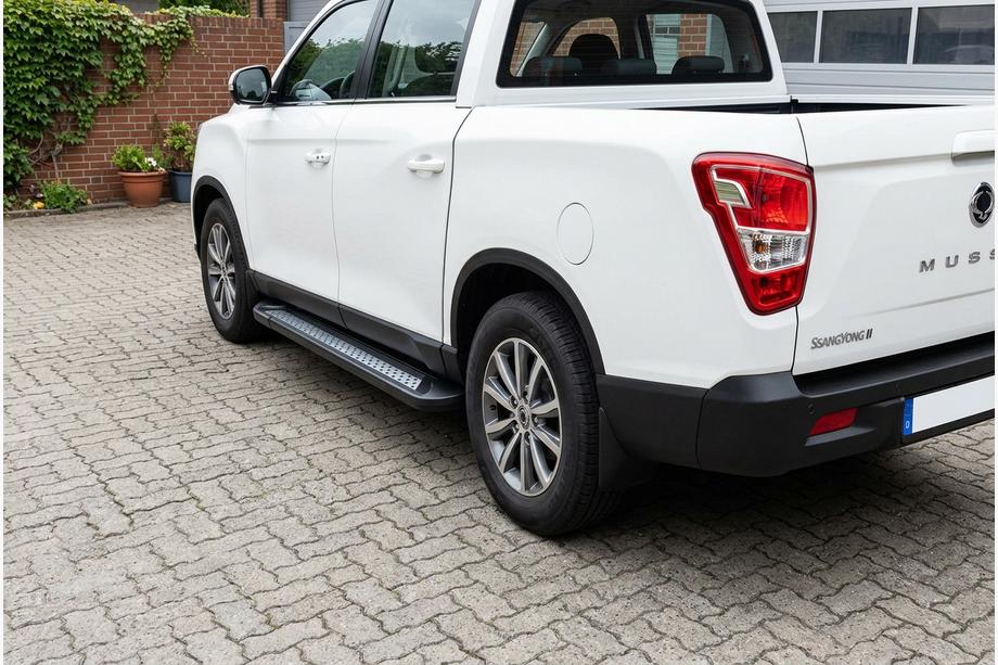 SsangYong Musso II 2018– Sānu pakāpieni Vision New Black (2 gab., alumīnijs) Image