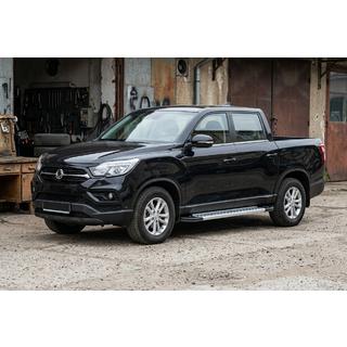 Sānu pakāpieni Vision New Grey (2 gab., alumīnijs) SsangYong Musso ІІ 2018– foto 1