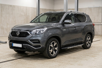 SsangYong Rexton II 2017– Sānu sliekšņi Bosphore Grey (2 gab., alumīnijs) foto 1