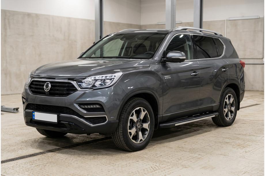 SsangYong Rexton II 2017– Sānu sliekšņi Bosphore Grey (2 gab., alumīnijs) Image