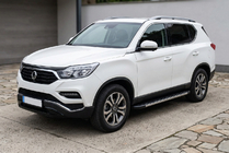 SsangYong Rexton II 2017– Sānu sliekšņi Duru (2 gab., alumīnijs) foto 1