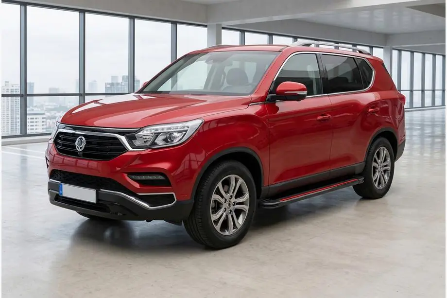 SsangYong Rexton II 2017– Sānu pakāpieni Maya Red (2 gab., alumīnijs) Image