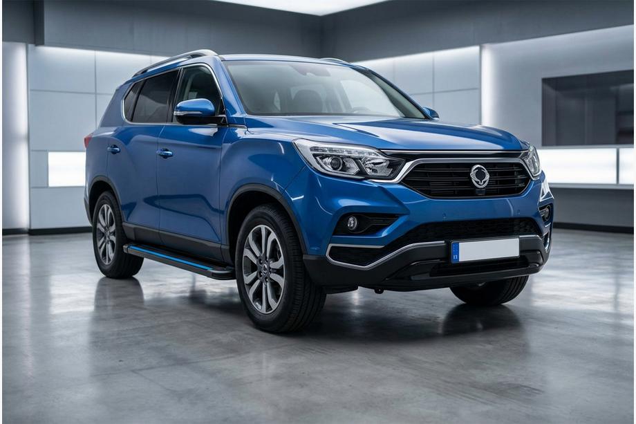 SsangYong Rexton II 2017– Sānu pakāpieni Maya Blue (2 gab., alumīnijs) Image