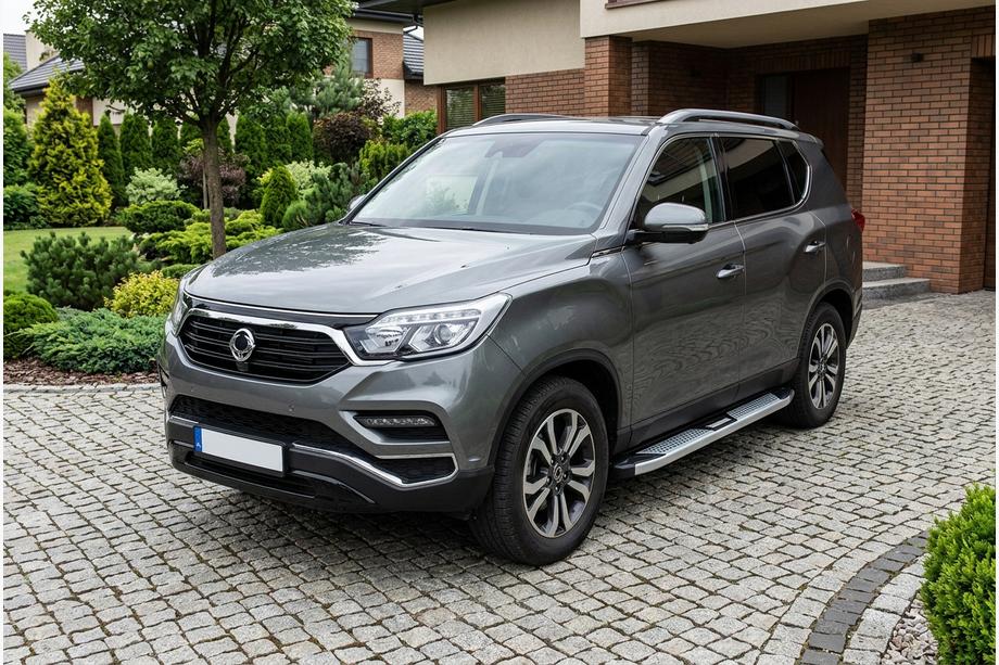 SsangYong Rexton II 2017– Mevsim Grey sānu pakāpieni (2 gab., alumīnijs) Image