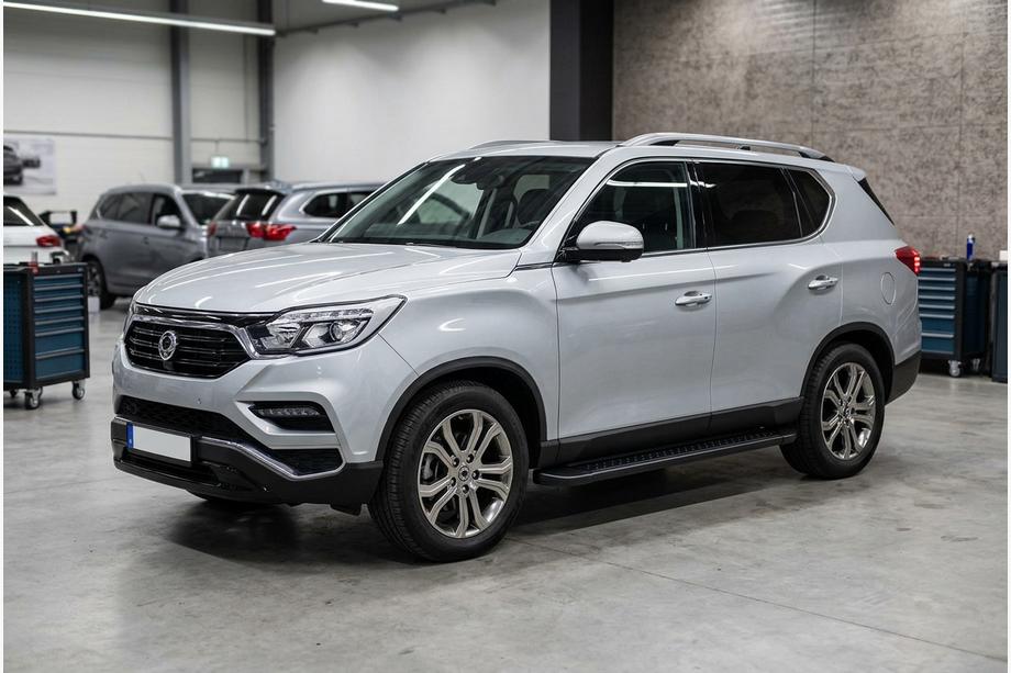 SsangYong Rexton II 2017– Sānu sliekšņi Allmond Black (2 gab., alumīnijs) Image
